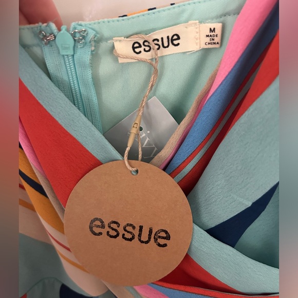 Essue Striped Dress Medium NWT - Picture 2 of 11